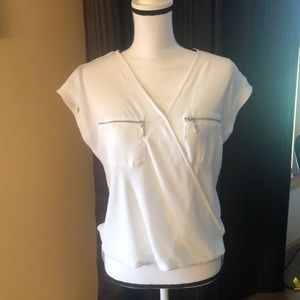 Women’s White Guess Blouse! Size XS